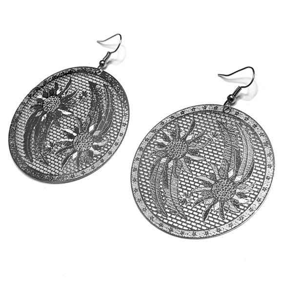 Dias Disc Earrings - Picture 1 of 3